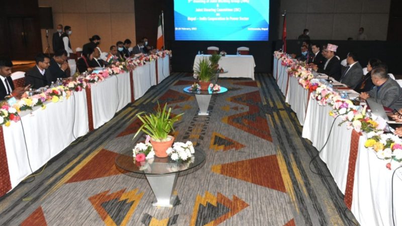 9th meeting of India-Nepal JSC, JWG on power sector cooperation concludes