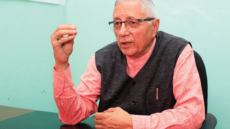 NC leader Koirala wants coalition government to focus on corruption prevention