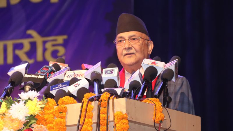 Oli reiterates his appeal to cast vote for UML candidate in presidential election