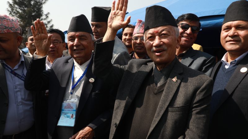 Nembang congratulates Poudel, pledges support from his side