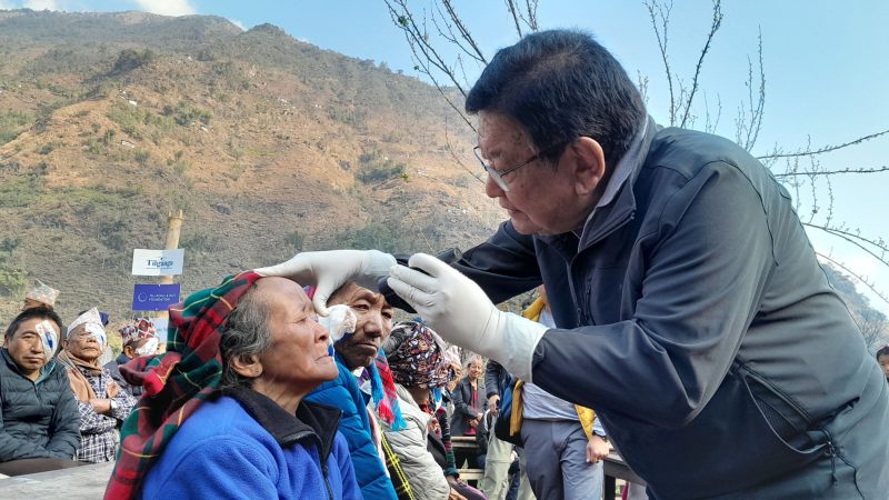 70 cataract patients receive eyesight in Taplejung village