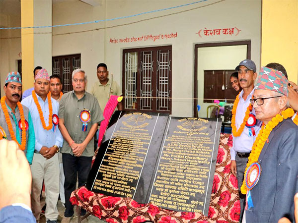 Indian envoy inaugurates three education-related projects worth NRs 90.80mn