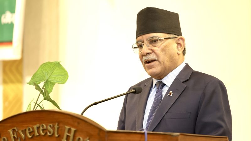 PM Dahal leaves left for quake-affected areas with health workers and essential supplies