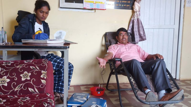 Bajimaya donates blood 53 times to save several lives