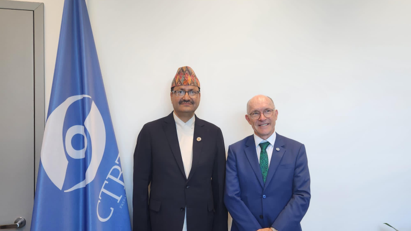 Nepal in favor of banning nuclear test-Foreign Minister Saud