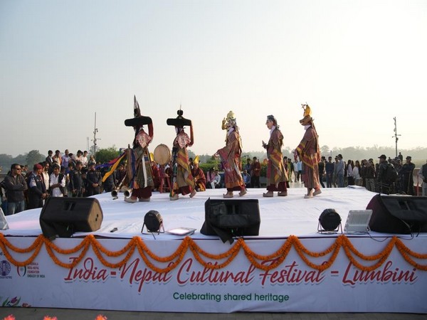 India-Nepal Cultural Festival, celebrating  in Lumbini