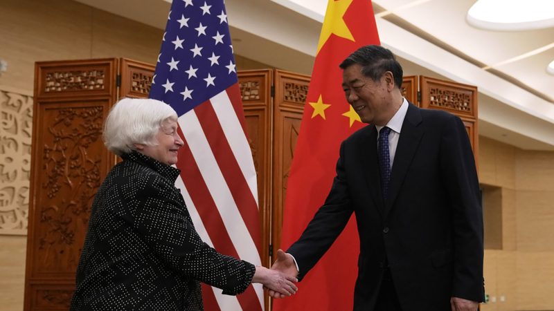 China conveys concerns to U.S. over sanctions, tariffs, investment restrictions during Yellen’s visit
